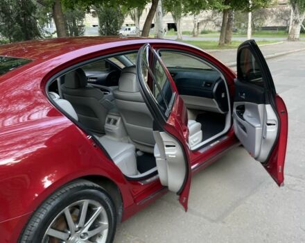 Красный Лексус ГС, объемом двигателя 3 л и пробегом 223 тыс. км за 9499 $, фото 4 на Automoto.ua