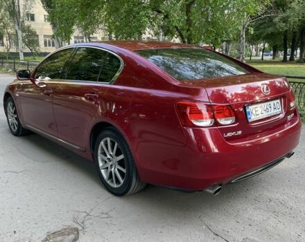 Красный Лексус ГС, объемом двигателя 3 л и пробегом 223 тыс. км за 9499 $, фото 3 на Automoto.ua