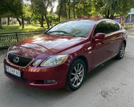 Красный Лексус ГС, объемом двигателя 3 л и пробегом 223 тыс. км за 9499 $, фото 1 на Automoto.ua