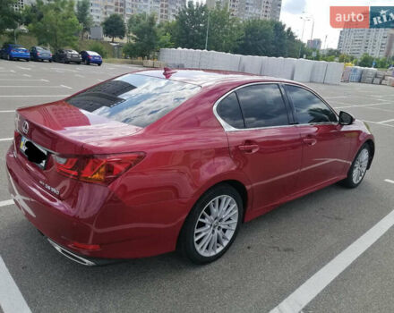 Красный Лексус ГС, объемом двигателя 3.46 л и пробегом 189 тыс. км за 22500 $, фото 3 на Automoto.ua