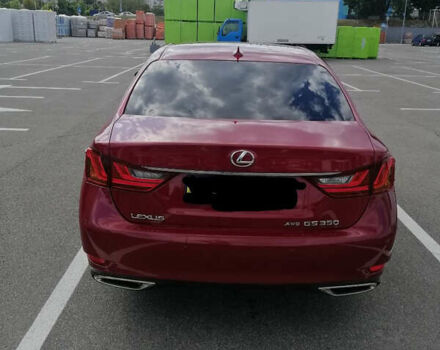 Красный Лексус ГС, объемом двигателя 3.46 л и пробегом 189 тыс. км за 22500 $, фото 2 на Automoto.ua