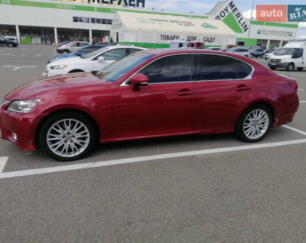Красный Лексус ГС, объемом двигателя 3.46 л и пробегом 189 тыс. км за 22500 $, фото 1 на Automoto.ua