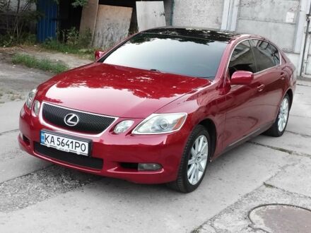 Червоний Лексус ГС, об'ємом двигуна 3 л та пробігом 331 тис. км за 8500 $, фото 1 на Automoto.ua