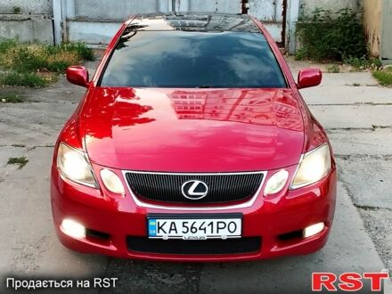 Красный Лексус ГС, объемом двигателя 3 л и пробегом 331 тыс. км за 8500 $, фото 1 на Automoto.ua