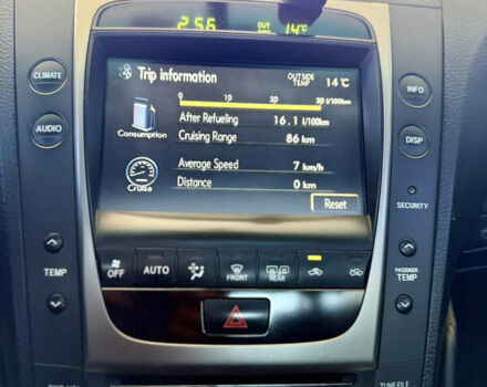 Серый Лексус ГС, объемом двигателя 3 л и пробегом 259 тыс. км за 10499 $, фото 14 на Automoto.ua