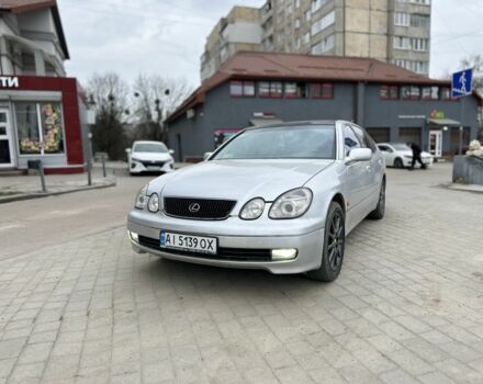 Серый Лексус ГС, объемом двигателя 3 л и пробегом 333 тыс. км за 4800 $, фото 1 на Automoto.ua