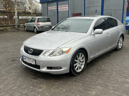 Серый Лексус ГС, объемом двигателя 3 л и пробегом 240 тыс. км за 6600 $, фото 1 на Automoto.ua