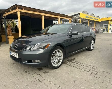 Серый Лексус ГС, объемом двигателя 3 л и пробегом 190 тыс. км за 8300 $, фото 1 на Automoto.ua