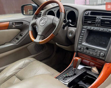 Синий Лексус ГС, объемом двигателя 4.29 л и пробегом 300 тыс. км за 6300 $, фото 16 на Automoto.ua