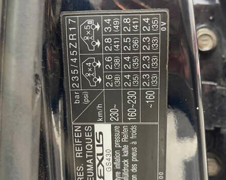 Синий Лексус ГС, объемом двигателя 4.29 л и пробегом 300 тыс. км за 6300 $, фото 4 на Automoto.ua