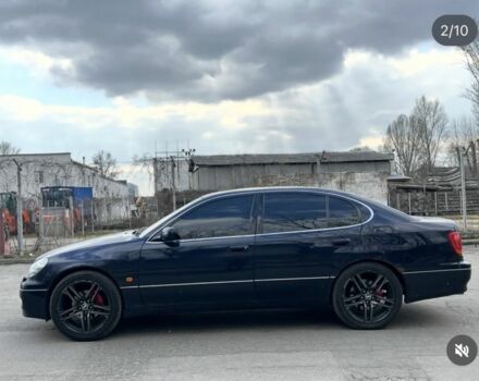 Синий Лексус ГС, объемом двигателя 3 л и пробегом 260 тыс. км за 4000 $, фото 1 на Automoto.ua