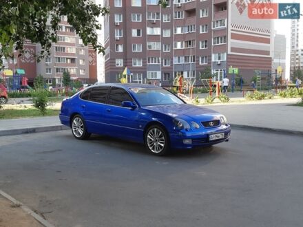Синий Лексус ГС, объемом двигателя 3 л и пробегом 231 тыс. км за 7000 $, фото 1 на Automoto.ua