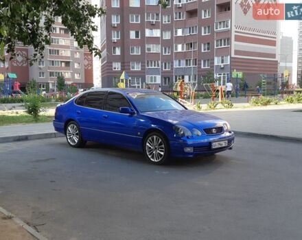 Синий Лексус ГС, объемом двигателя 3 л и пробегом 231 тыс. км за 7000 $, фото 1 на Automoto.ua