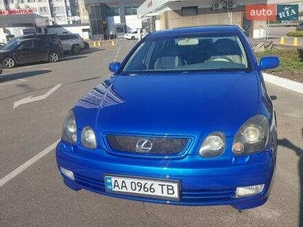 Синий Лексус ГС, объемом двигателя 3 л и пробегом 231 тыс. км за 7850 $, фото 1 на Automoto.ua