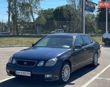 Синий Лексус ГС, объемом двигателя 3 л и пробегом 338 тыс. км за 4300 $, фото 1 на Automoto.ua