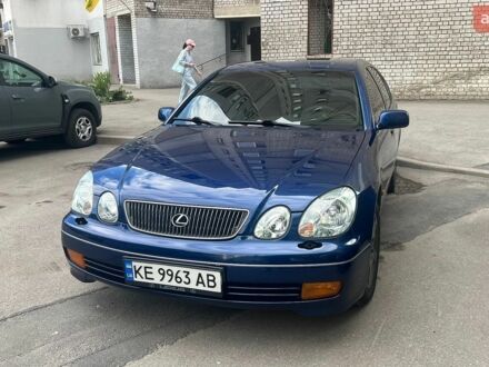 Синий Лексус ГС, объемом двигателя 3 л и пробегом 258 тыс. км за 7000 $, фото 1 на Automoto.ua