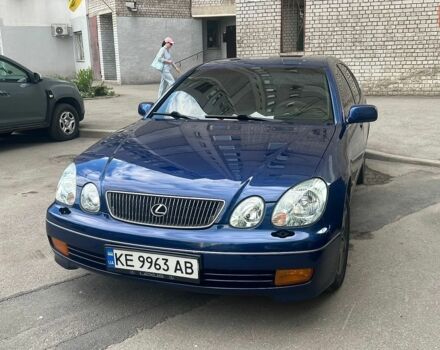 Синий Лексус ГС, объемом двигателя 3 л и пробегом 258 тыс. км за 7000 $, фото 1 на Automoto.ua
