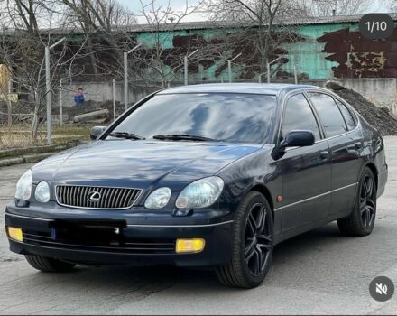 Синий Лексус ГС, объемом двигателя 3 л и пробегом 260 тыс. км за 4000 $, фото 1 на Automoto.ua