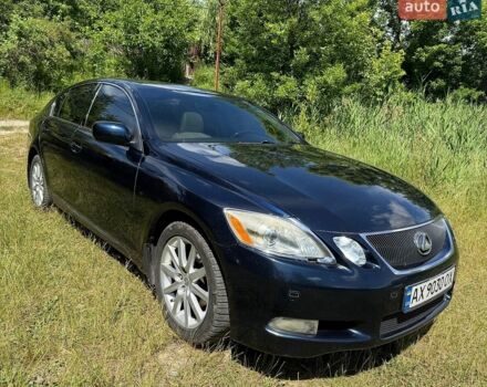 Синий Лексус ГС, объемом двигателя 3 л и пробегом 220 тыс. км за 6999 $, фото 1 на Automoto.ua