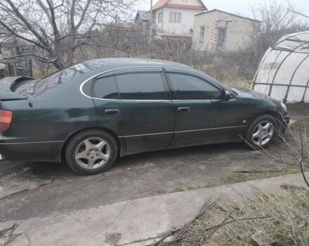 Зеленый Лексус ГС, объемом двигателя 3 л и пробегом 400 тыс. км за 3000 $, фото 4 на Automoto.ua