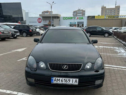 Зеленый Лексус ГС, объемом двигателя 3 л и пробегом 225 тыс. км за 5549 $, фото 1 на Automoto.ua