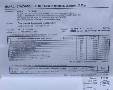 Черный Лексус ГХ, объемом двигателя 4.7 л и пробегом 200 тыс. км за 20800 $, фото 14 на Automoto.ua