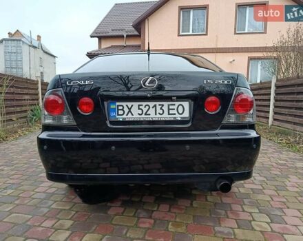 Чорний Лексус ІС, об'ємом двигуна 1.99 л та пробігом 203 тис. км за 4999 $, фото 10 на Automoto.ua