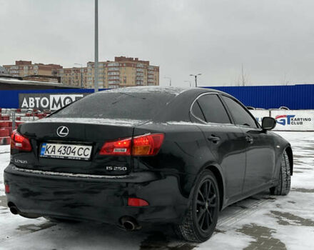 Черный Лексус ИС, объемом двигателя 2.5 л и пробегом 205 тыс. км за 8700 $, фото 3 на Automoto.ua