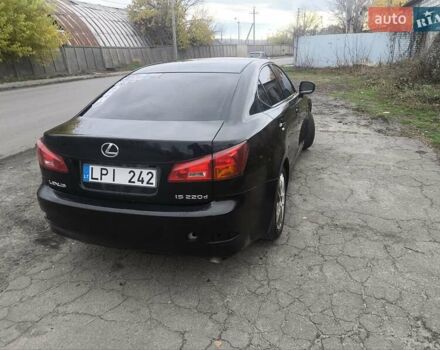 Чорний Лексус ІС, об'ємом двигуна 2.23 л та пробігом 377 тис. км за 4600 $, фото 3 на Automoto.ua