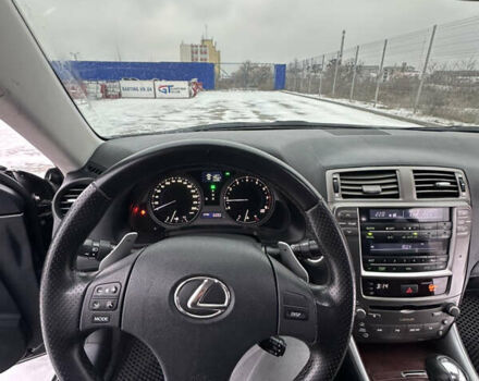 Черный Лексус ИС, объемом двигателя 2.5 л и пробегом 205 тыс. км за 8700 $, фото 11 на Automoto.ua