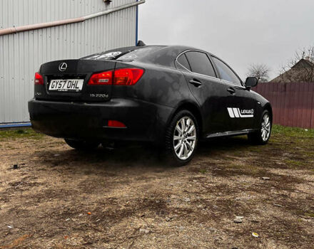 Черный Лексус ИС, объемом двигателя 2.23 л и пробегом 190 тыс. км за 3800 $, фото 1 на Automoto.ua