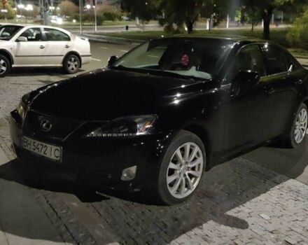 Черный Лексус ИС, объемом двигателя 2.5 л и пробегом 208 тыс. км за 9200 $, фото 2 на Automoto.ua