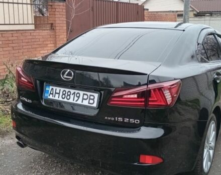 Черный Лексус ИС, объемом двигателя 2.5 л и пробегом 200 тыс. км за 9500 $, фото 7 на Automoto.ua