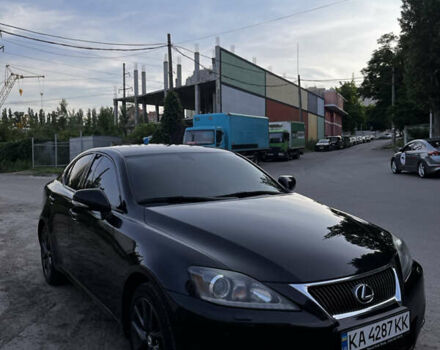 Черный Лексус ИС, объемом двигателя 2.5 л и пробегом 213 тыс. км за 12950 $, фото 2 на Automoto.ua