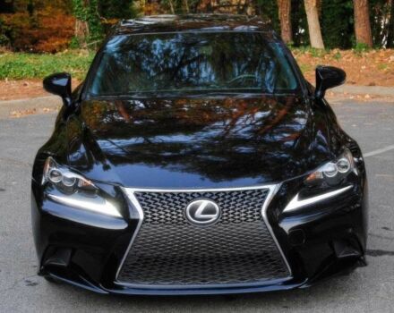 Черный Лексус ИС, объемом двигателя 2.5 л и пробегом 79 тыс. км за 11200 $, фото 1 на Automoto.ua