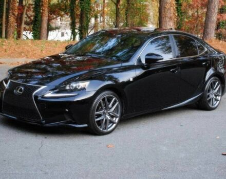 Черный Лексус ИС, объемом двигателя 2.5 л и пробегом 79 тыс. км за 11200 $, фото 3 на Automoto.ua