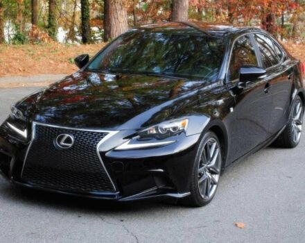 Черный Лексус ИС, объемом двигателя 2.5 л и пробегом 79 тыс. км за 11200 $, фото 2 на Automoto.ua