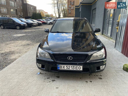 Лексус ИС 2002 в Хмельницком на Automoto.ua Черный Лексус ИС, объемом двигателя 1.99 л и пробегом 202 тыс. км за 4500 $, фото 1 на Automoto.ua