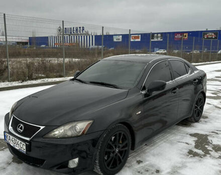 Черный Лексус ИС, объемом двигателя 2.5 л и пробегом 205 тыс. км за 8700 $, фото 1 на Automoto.ua