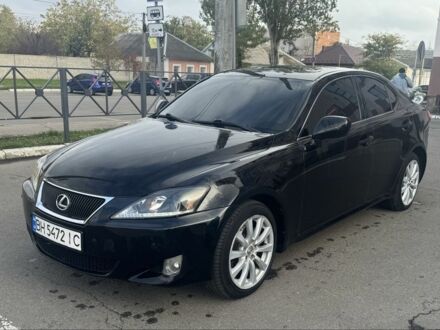 Черный Лексус ИС, объемом двигателя 2.5 л и пробегом 208 тыс. км за 9500 $, фото 1 на Automoto.ua