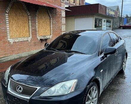 Чорний Лексус ІС, об'ємом двигуна 2.2 л та пробігом 30000 тис. км за 4300 $, фото 1 на Automoto.ua