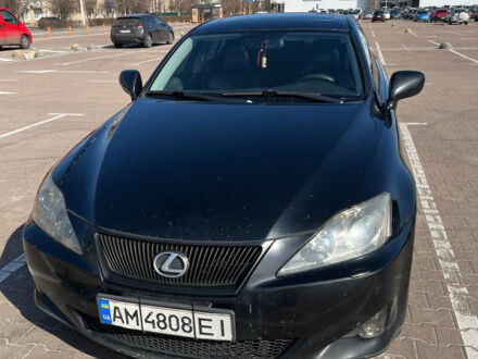 Черный Лексус ИС, объемом двигателя 3 л и пробегом 286 тыс. км за 8700 $, фото 1 на Automoto.ua