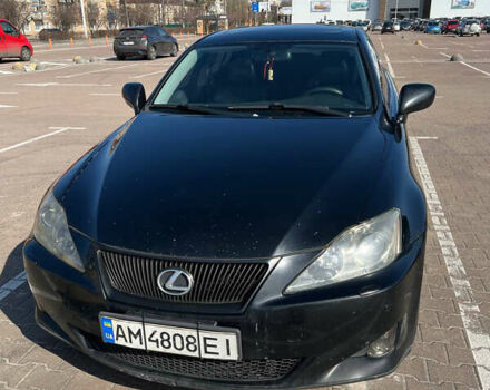 Черный Лексус ИС, объемом двигателя 3 л и пробегом 286 тыс. км за 8700 $, фото 1 на Automoto.ua