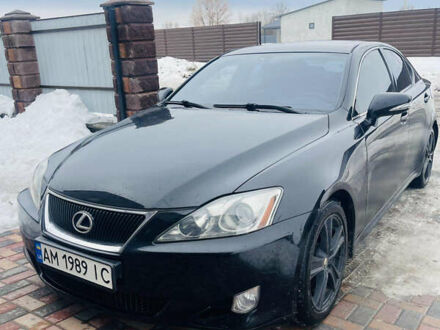 Черный Лексус ИС, объемом двигателя 2.5 л и пробегом 178 тыс. км за 8900 $, фото 1 на Automoto.ua