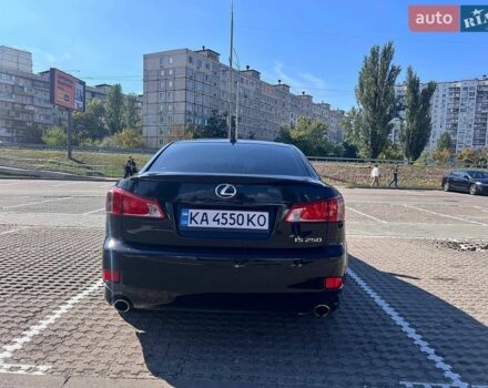 Черный Лексус ИС, объемом двигателя 2.5 л и пробегом 235 тыс. км за 10200 $, фото 1 на Automoto.ua