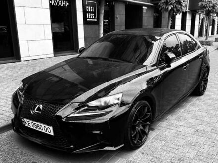Черный Лексус ИС, объемом двигателя 2.5 л и пробегом 180 тыс. км за 17000 $, фото 1 на Automoto.ua