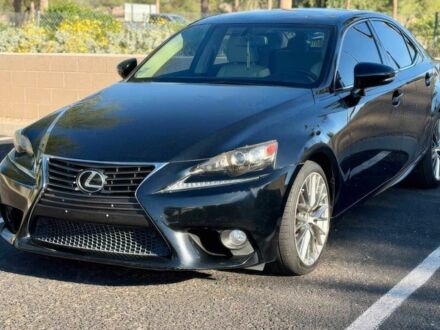 Черный Лексус ИС, объемом двигателя 2.5 л и пробегом 80 тыс. км за 7000 $, фото 1 на Automoto.ua