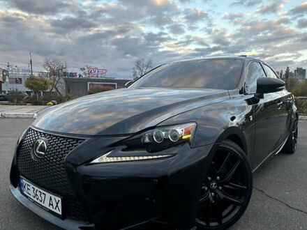 Черный Лексус ИС, объемом двигателя 2.5 л и пробегом 165 тыс. км за 17500 $, фото 1 на Automoto.ua
