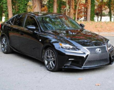 Черный Лексус ИС, объемом двигателя 2.5 л и пробегом 79 тыс. км за 11200 $, фото 1 на Automoto.ua