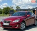 Красный Лексус ИС, объемом двигателя 2.5 л и пробегом 242 тыс. км за 7400 $, фото 1 на Automoto.ua